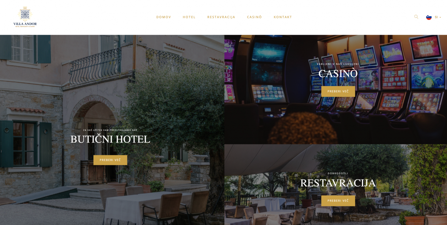 Andor: Villa & Restaurant & Casino