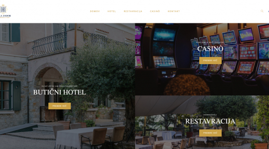 Andor: Villa & Restaurant & Casino